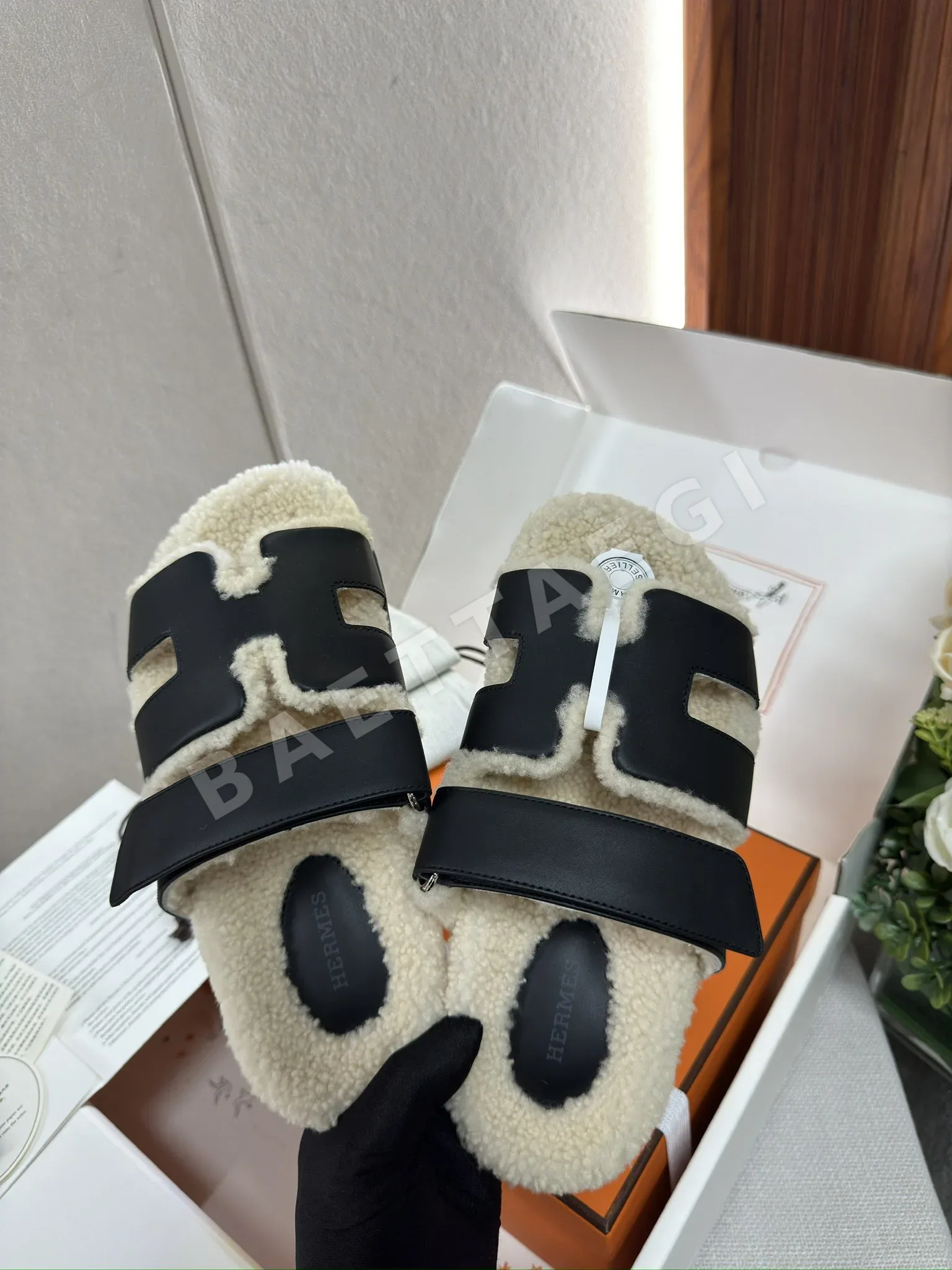 에르메스 시프레 슬리퍼 상세 이미지 9