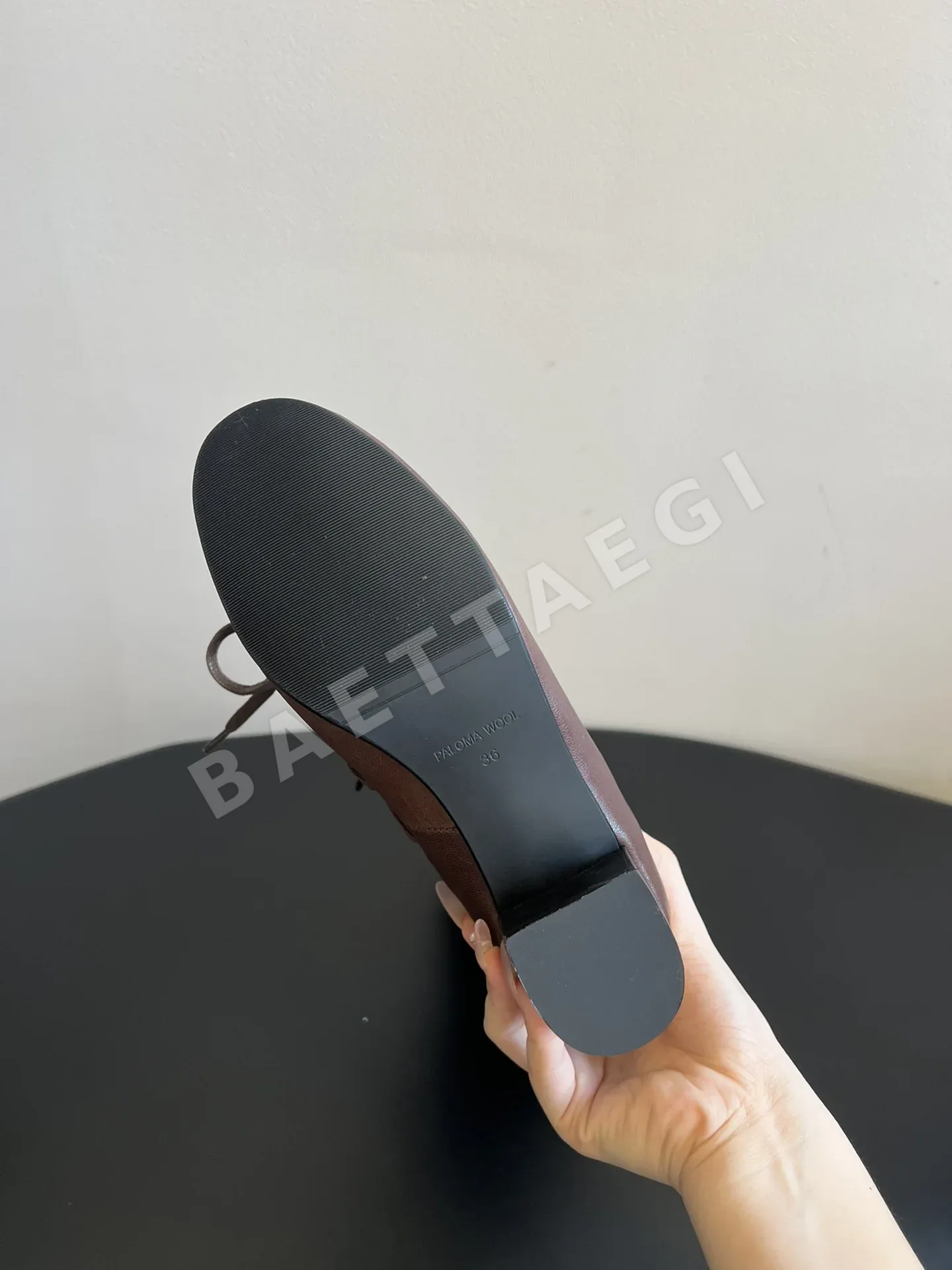 팔로마울 팔로마 울 발레 리본 슬라우치 부츠 상세 이미지 8