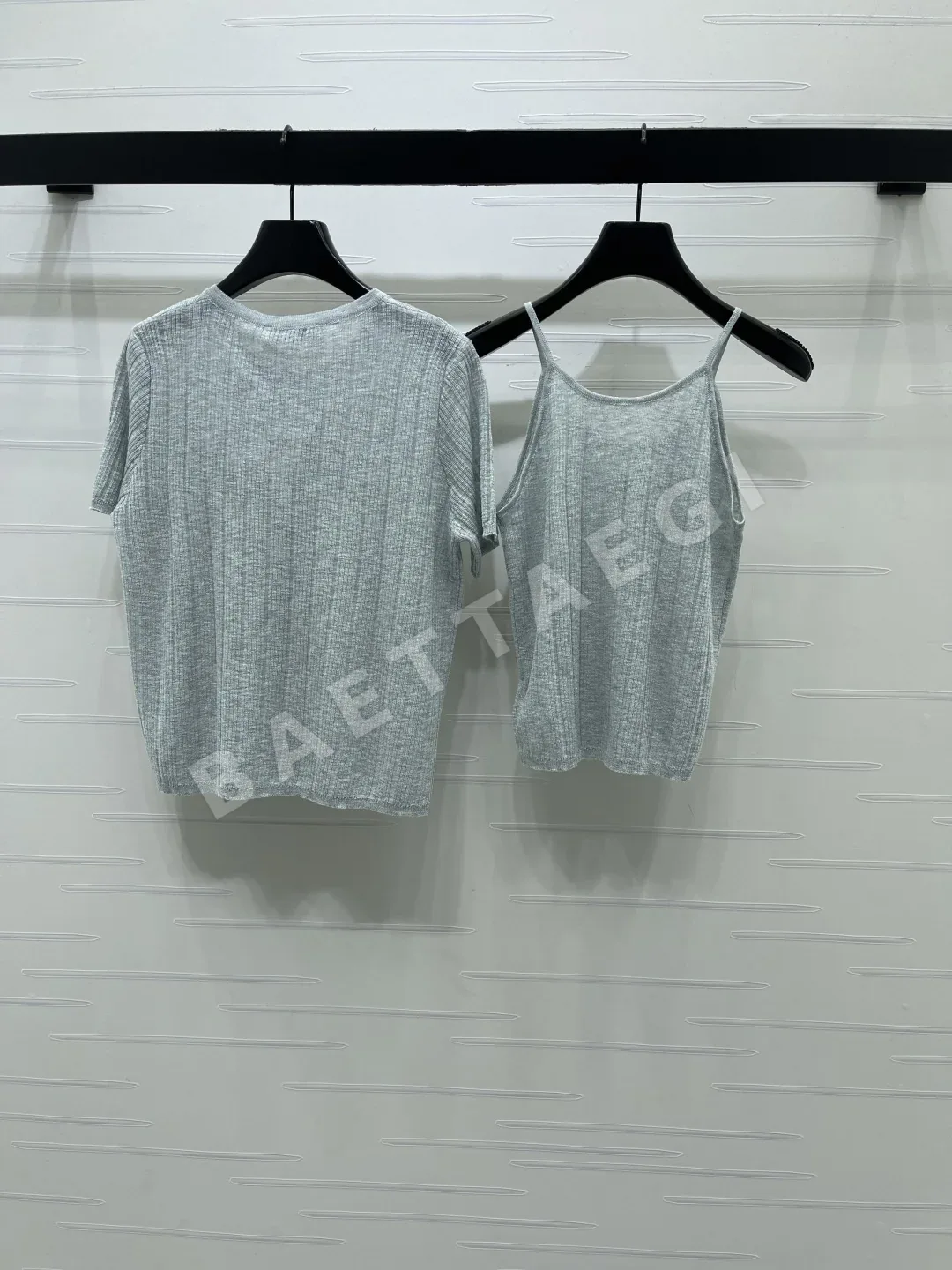 디올 캐미솔 반팔 카디건 투피스 세트 상세 이미지 8