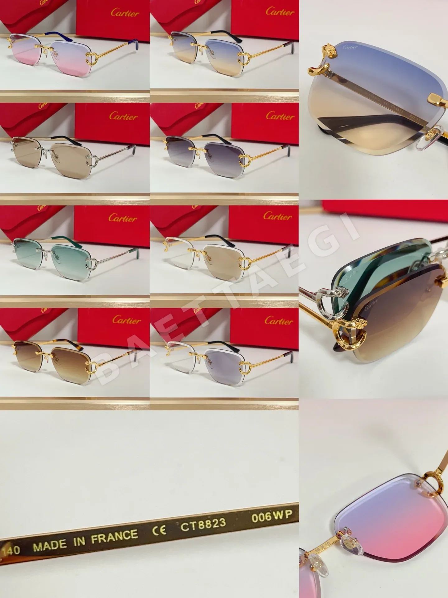 까르띠에 선글라스 72333 Cartier Sunglasses