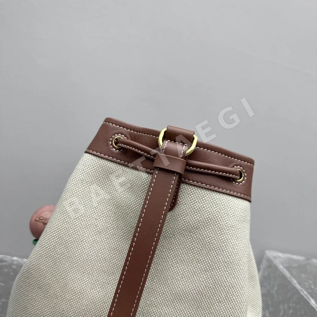 로로피아나 캔버스 드로스트링 백팩 상세 이미지 6