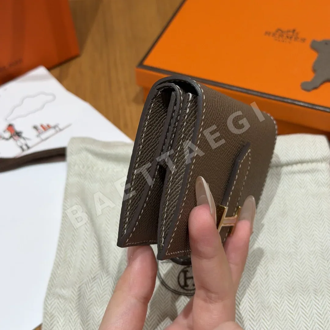 에르메스 베른 미니 가죽 지갑 상세 이미지 3
