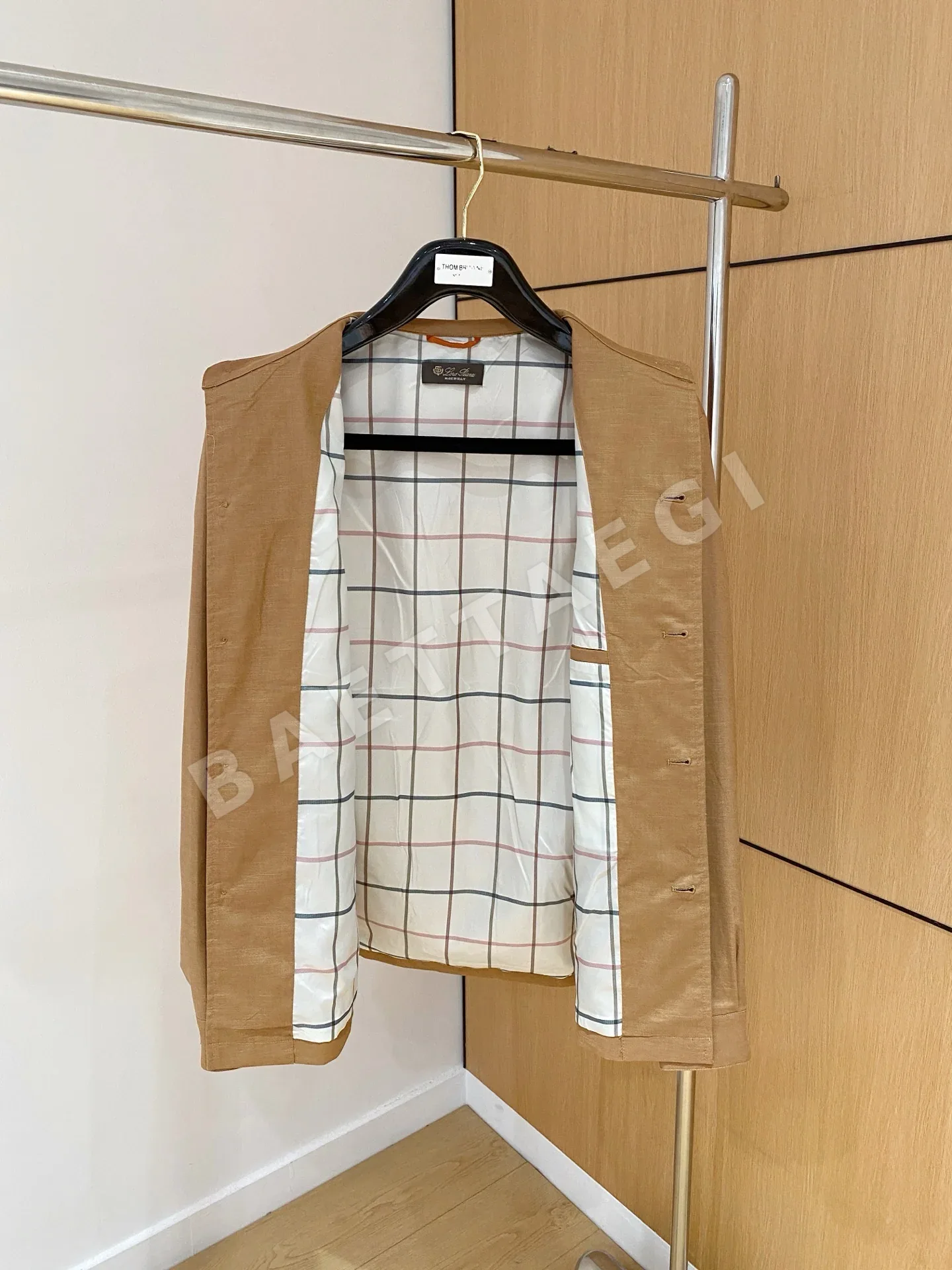 로로피아나 린넨 남성 자켓 상세 이미지 6