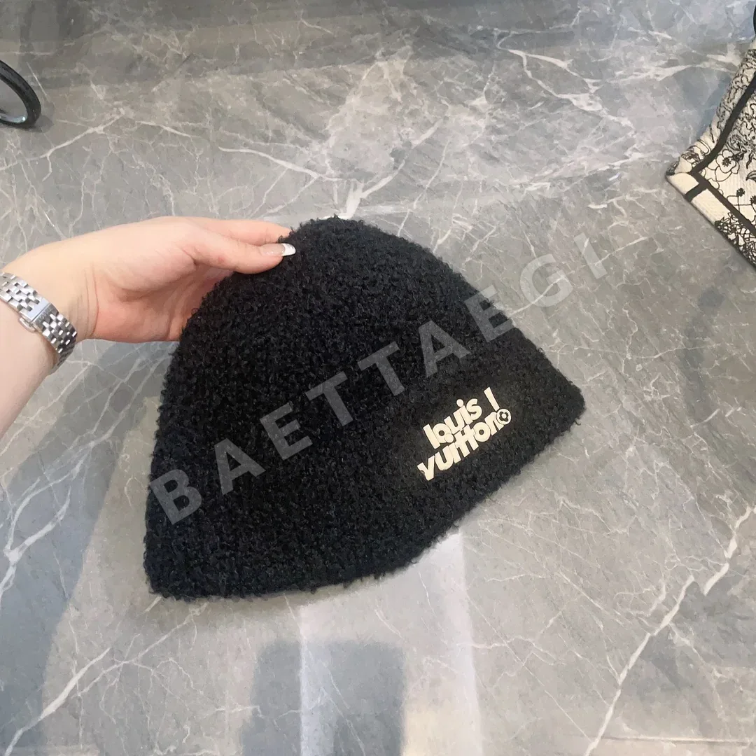 루이비통 램 울 니트 비니 모자 상세 이미지 3