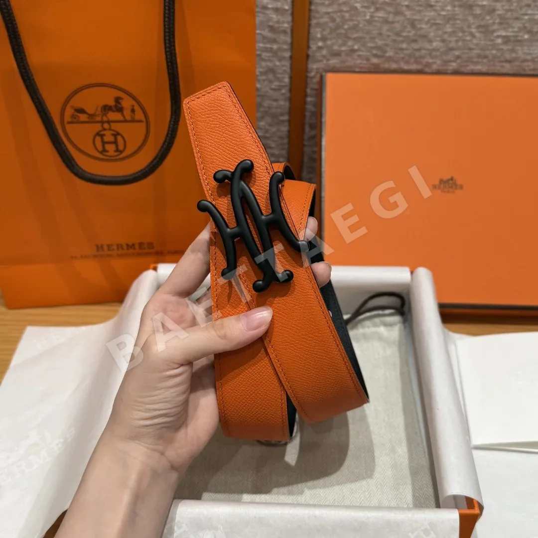 에르메스 리버시블 남성 벨트 상세 이미지 2