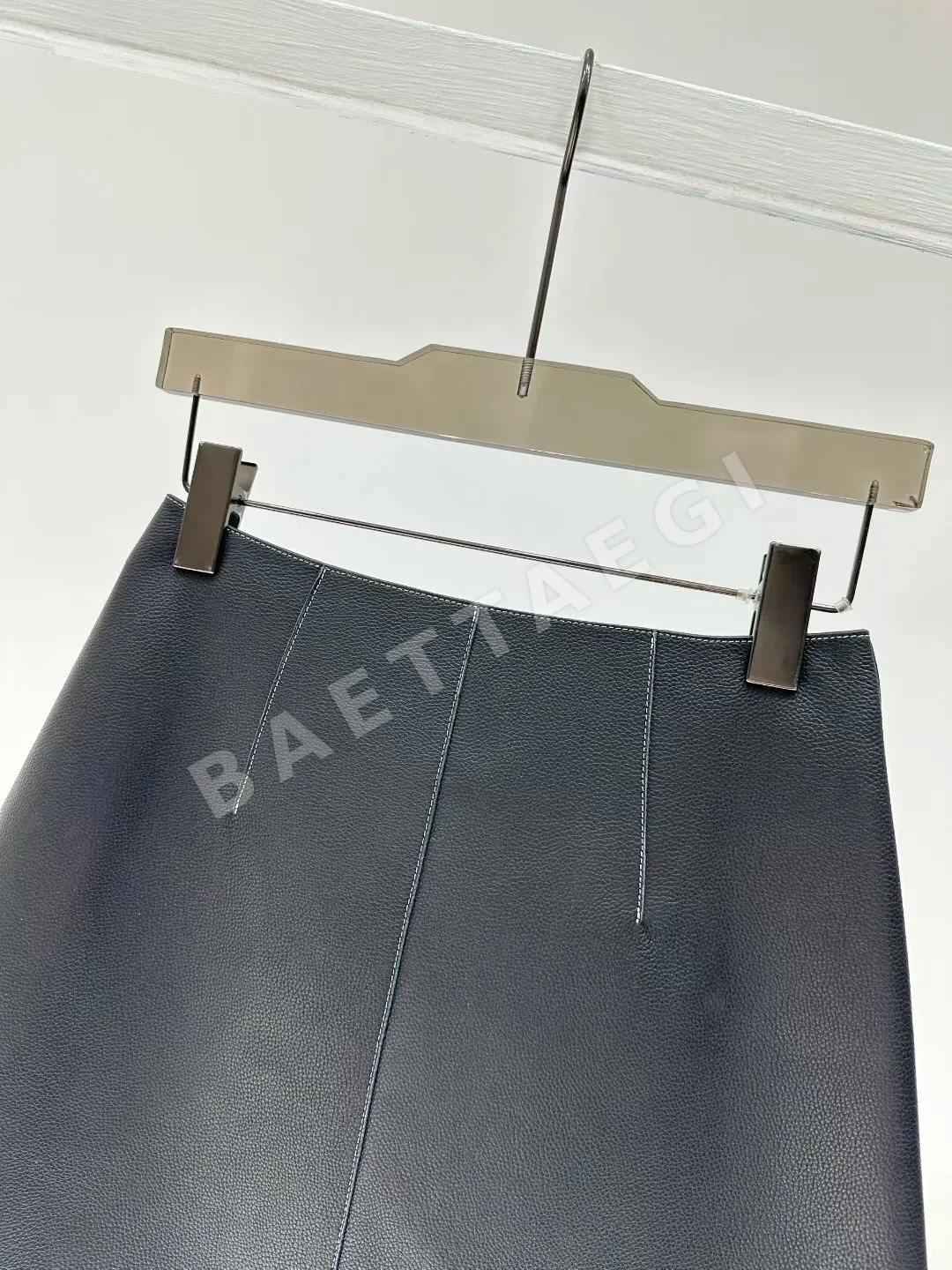 에르메스 램스킨 가죽 스커트 상세 이미지 9