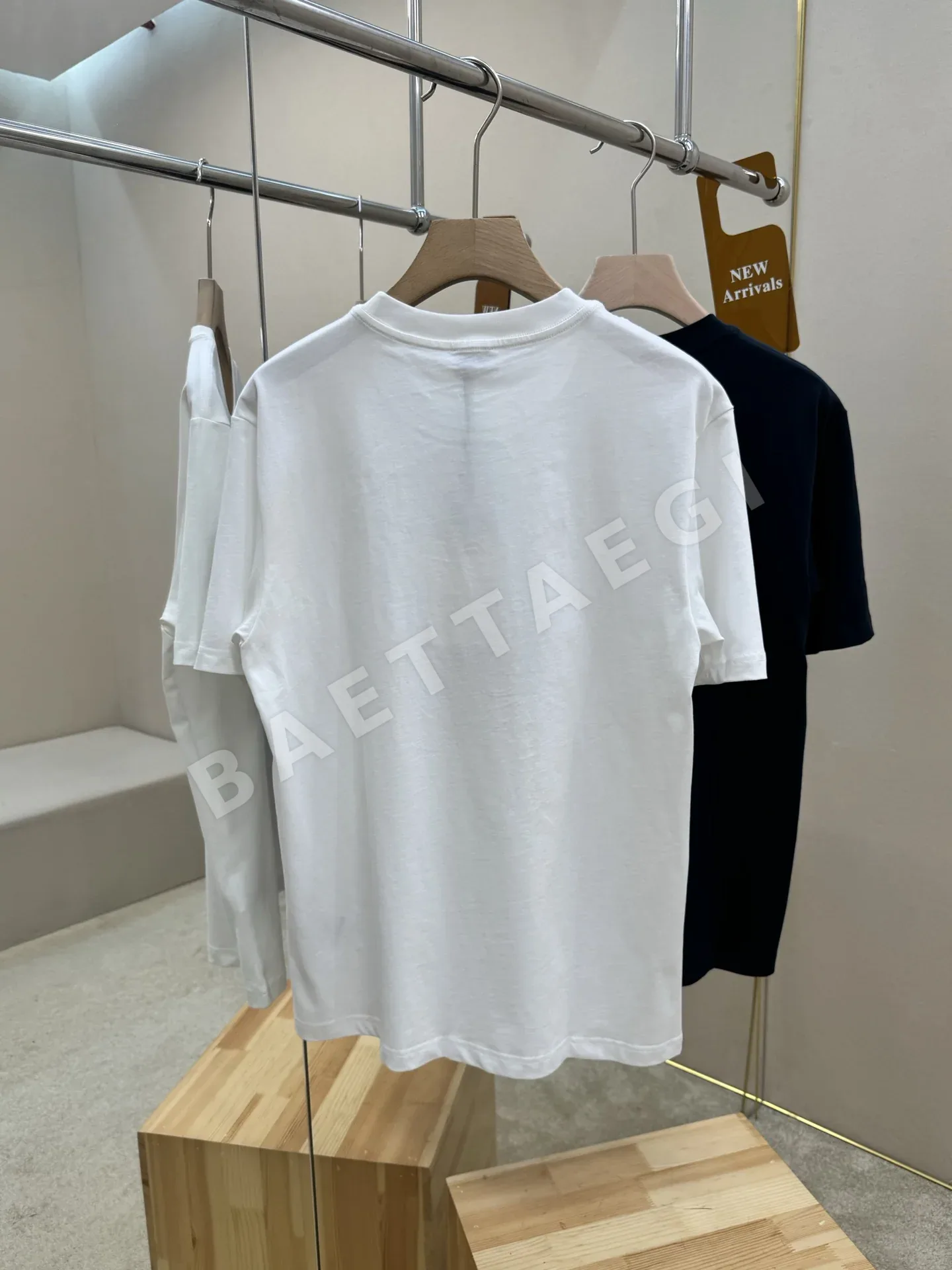 몽클레르 닻 장식 남성 반팔 티셔츠 상세 이미지 5