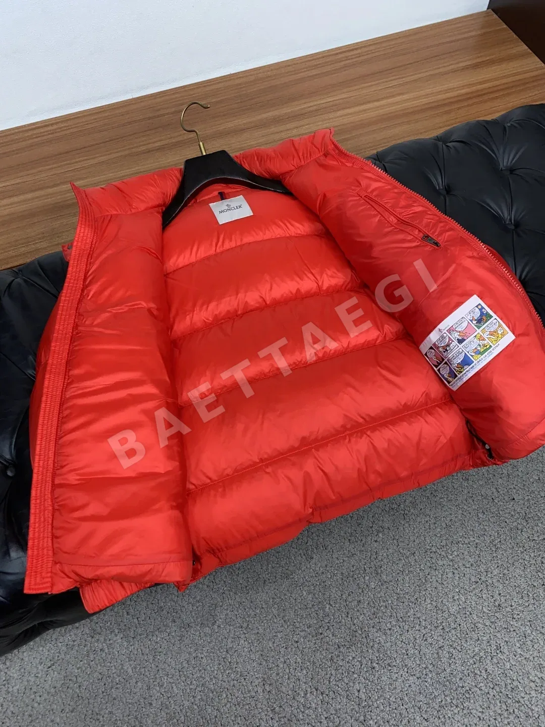 몽클레르 쿠예르 후드 패딩 재킷 상세 이미지 6
