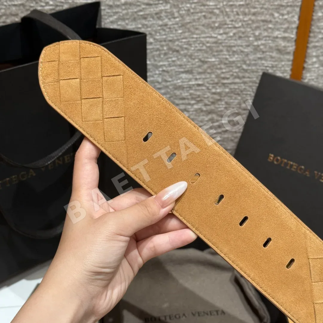 보테가베네타 인트레치아토 스웨이드 벨트 상세 이미지 7