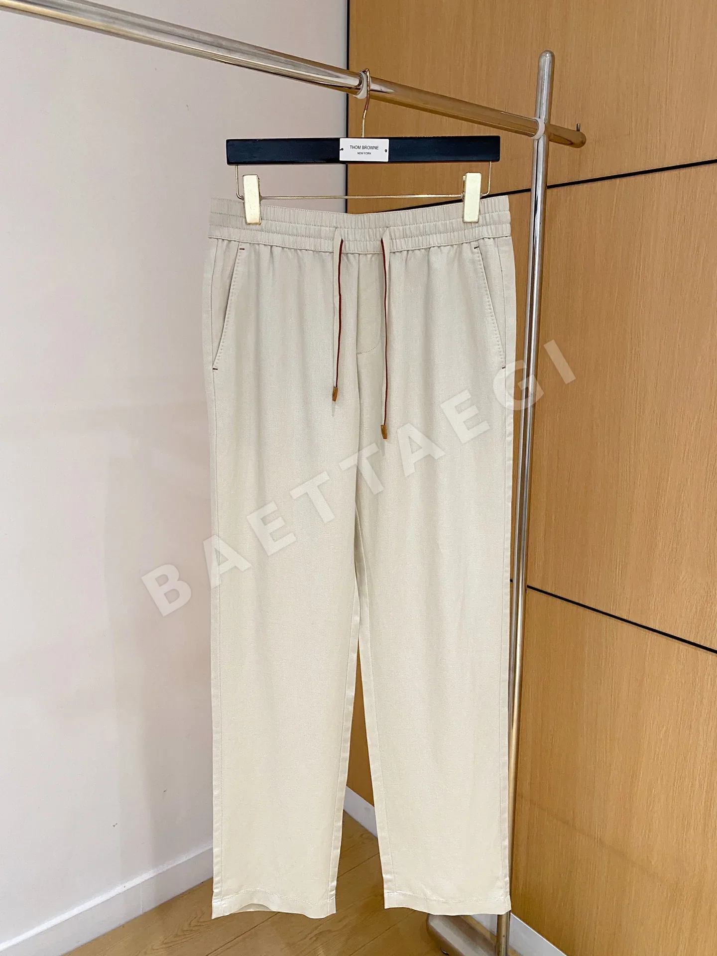 로로피아나 린넨 혼방 남성 바지 88369