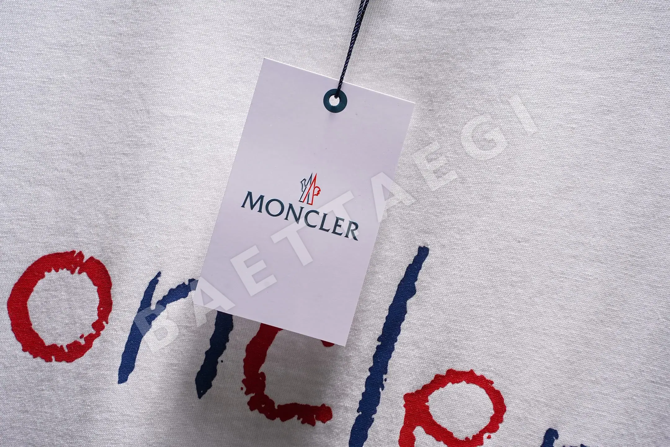 몽클레르 여성 크루넥 반팔 티셔츠 상세 이미지 5