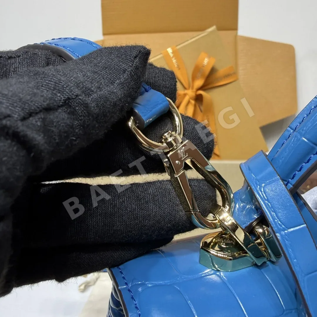 루이비통 크로코다일 엠보 버드케이지 핸드백 N84714 상세 이미지 8