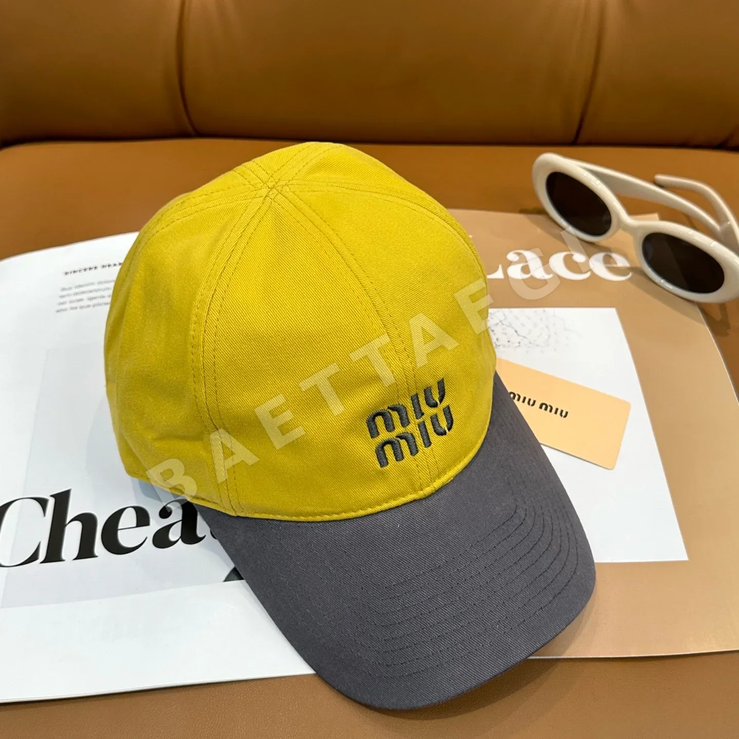 미우미우 모자 81408 Miu Miu Cap 상세 이미지 5