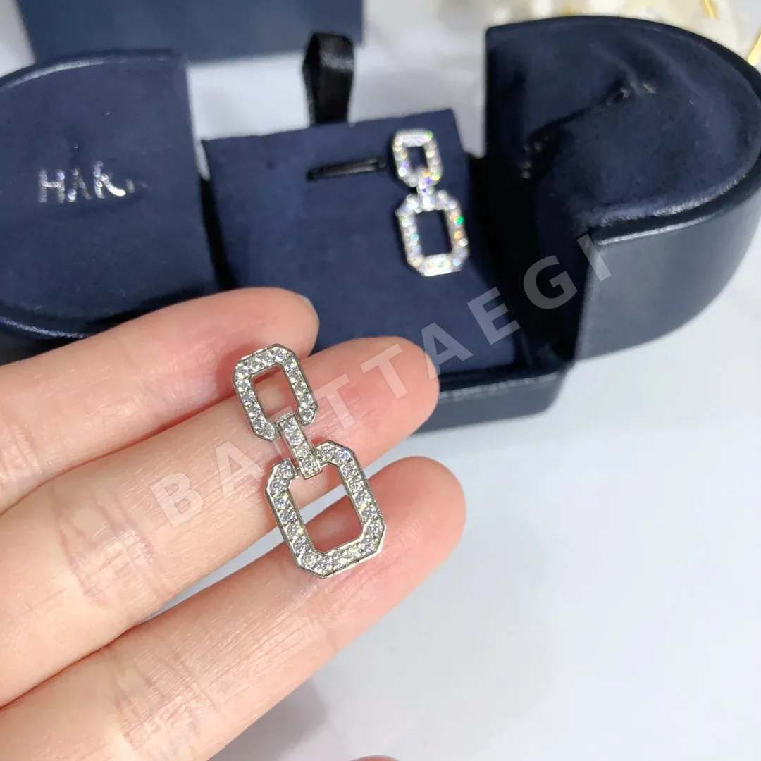 해리윈스턴 더블 이어 스터드 귀걸이 상세 이미지 8