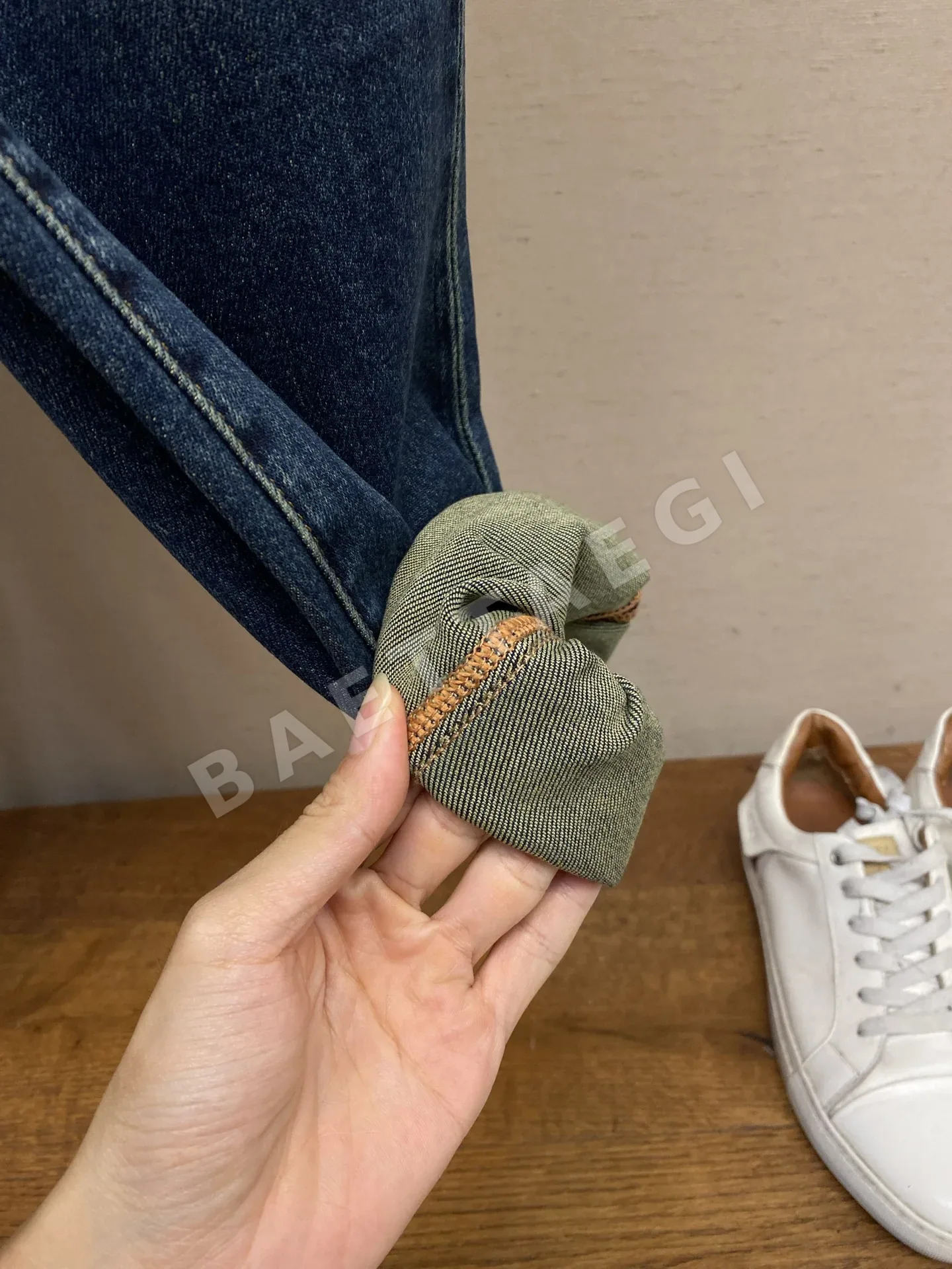 생로랑 남성 슬림핏 바지 상세 이미지 6