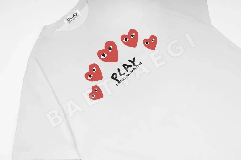 꼼데가르송 여성 반팔 상세 이미지 7
