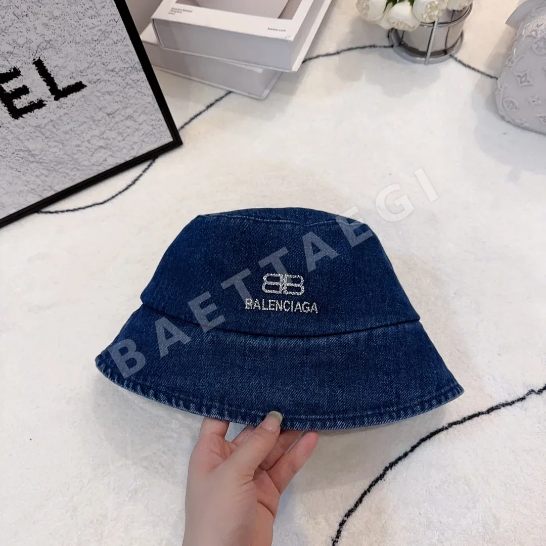 발렌시아가 데님 피셔맨 모자 상세 이미지 8
