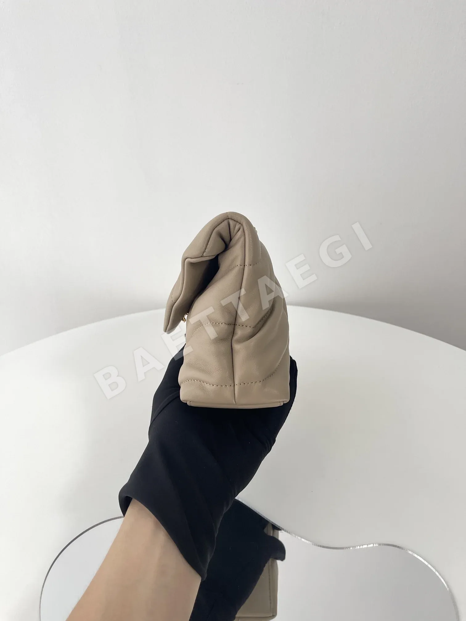 생로랑 루루 푸퍼 미니 더블 체인 가방 759337 상세 이미지 4