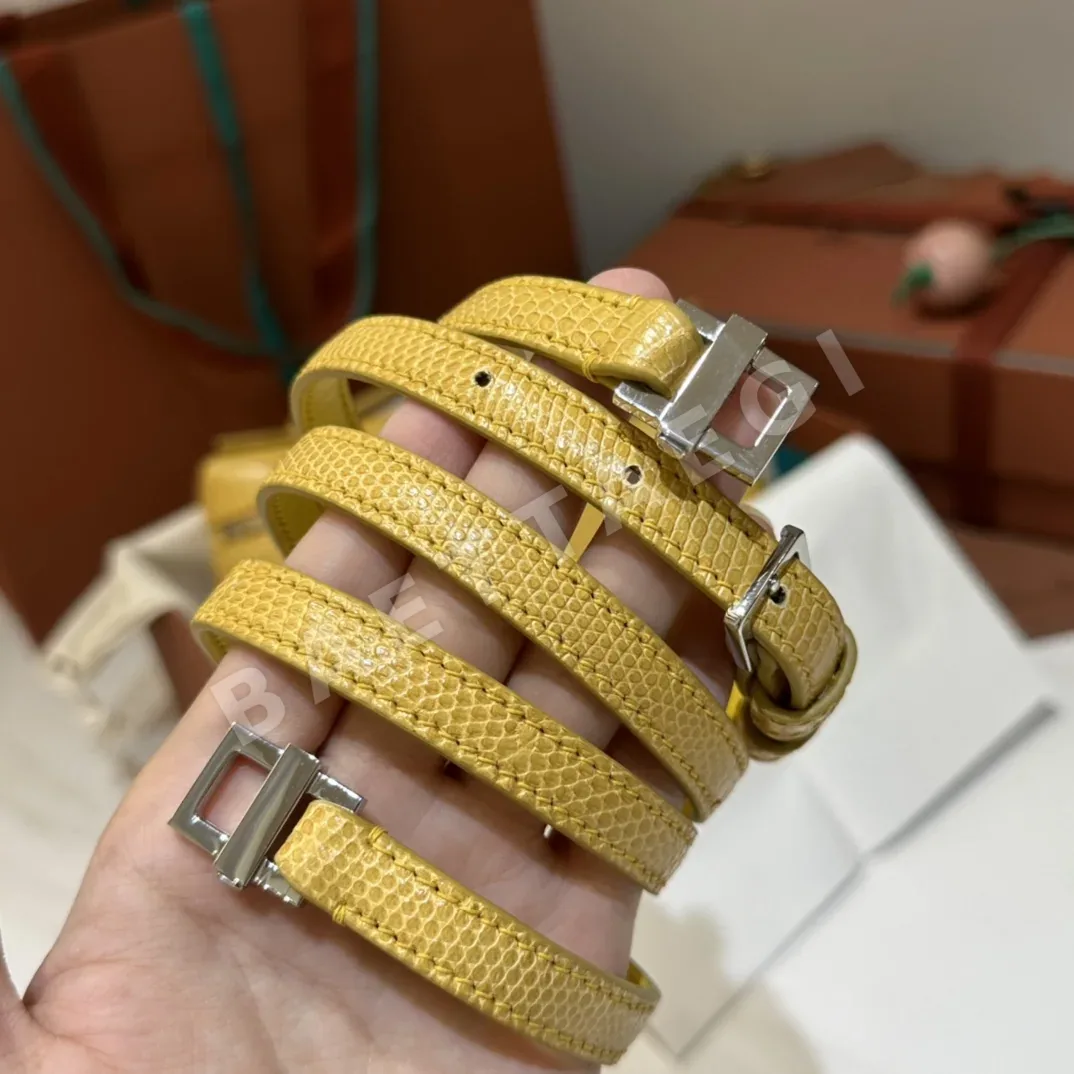 로로피아나 도마뱀 가죽 크로스바디백 상세 이미지 8