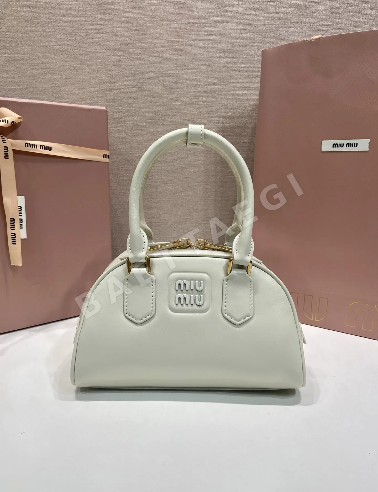 프라다 알카디아 볼링백 5BB191 122442