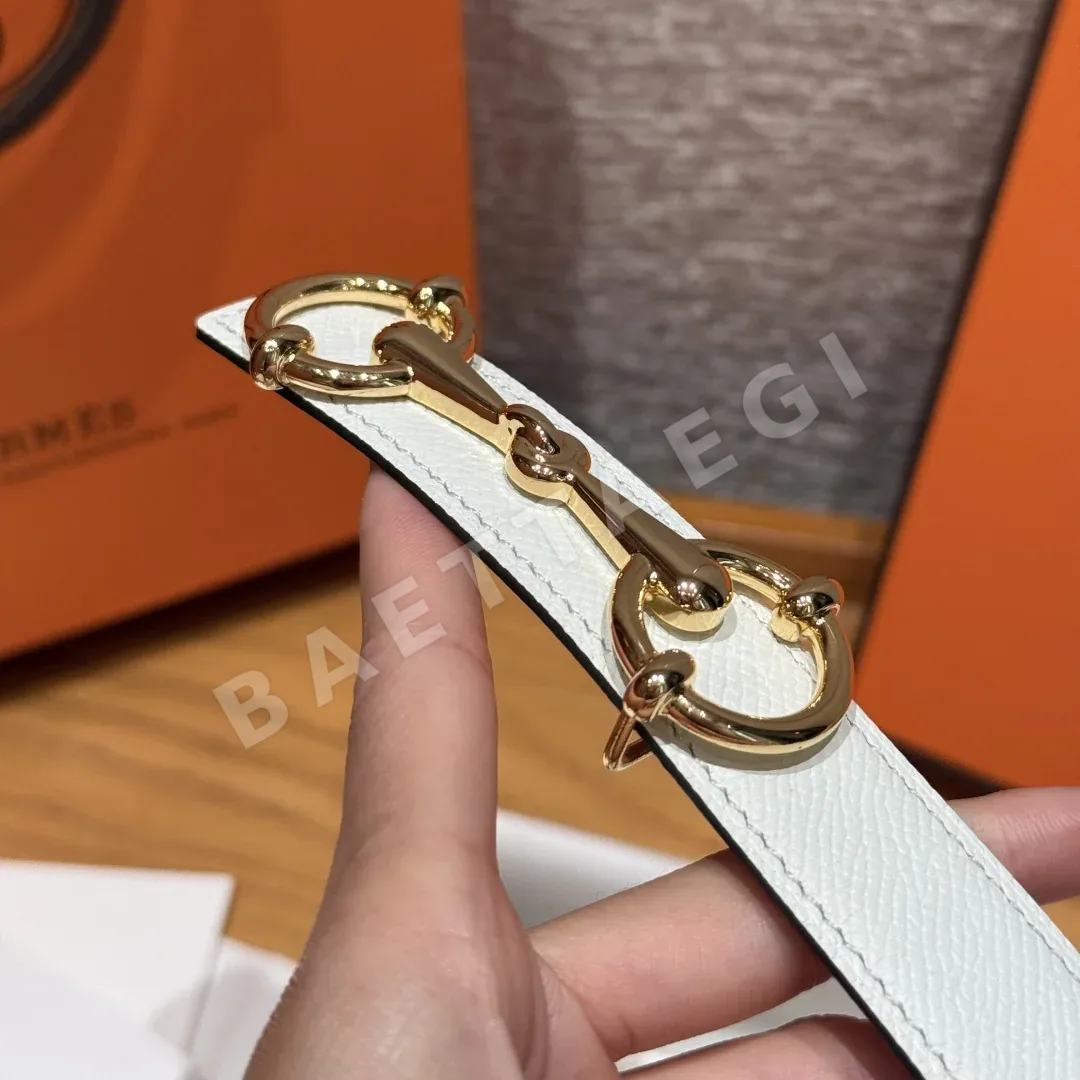 에르메스 헤리티지 양면 가죽 벨트 상세 이미지 5