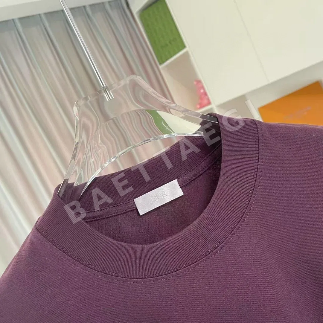 디올 로고 프린트 반팔 티셔츠 상세 이미지 4
