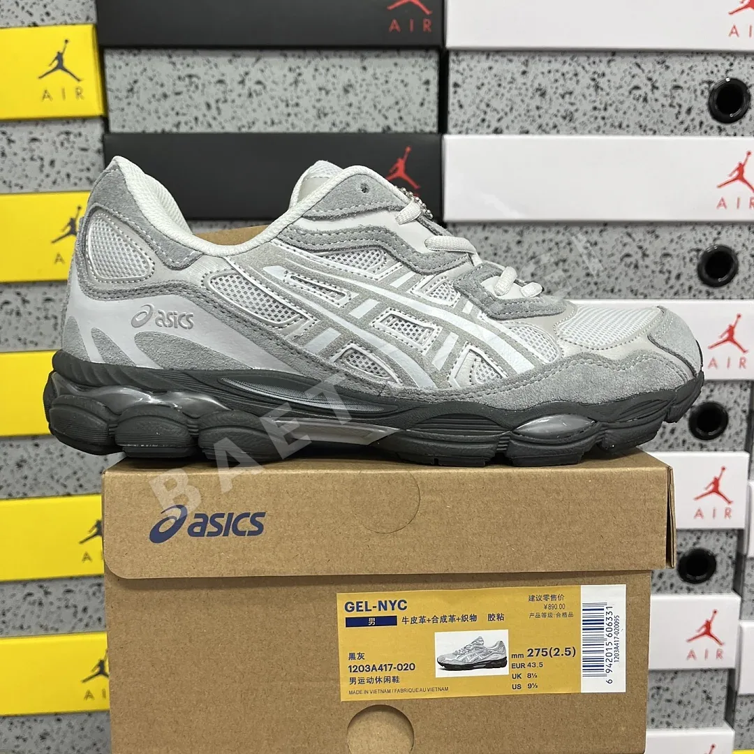 아식스 [GX] 젤 NYC 1203A417-020 200540 Asics Gel-NYC Glacier Grey Black