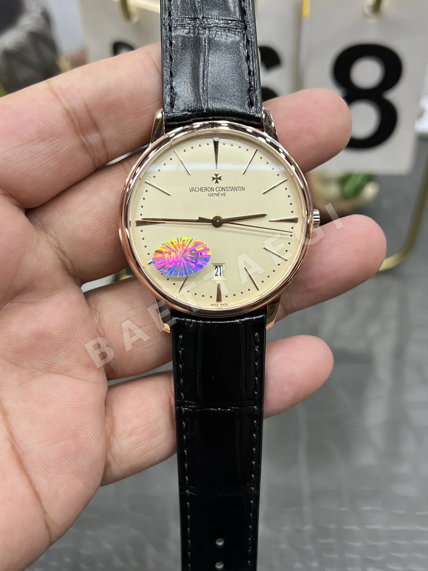 바쉐론 콘스탄틴 패트리모니 81180 초박형 MKS 공장 레플리카 43581 Vacheron Constantin