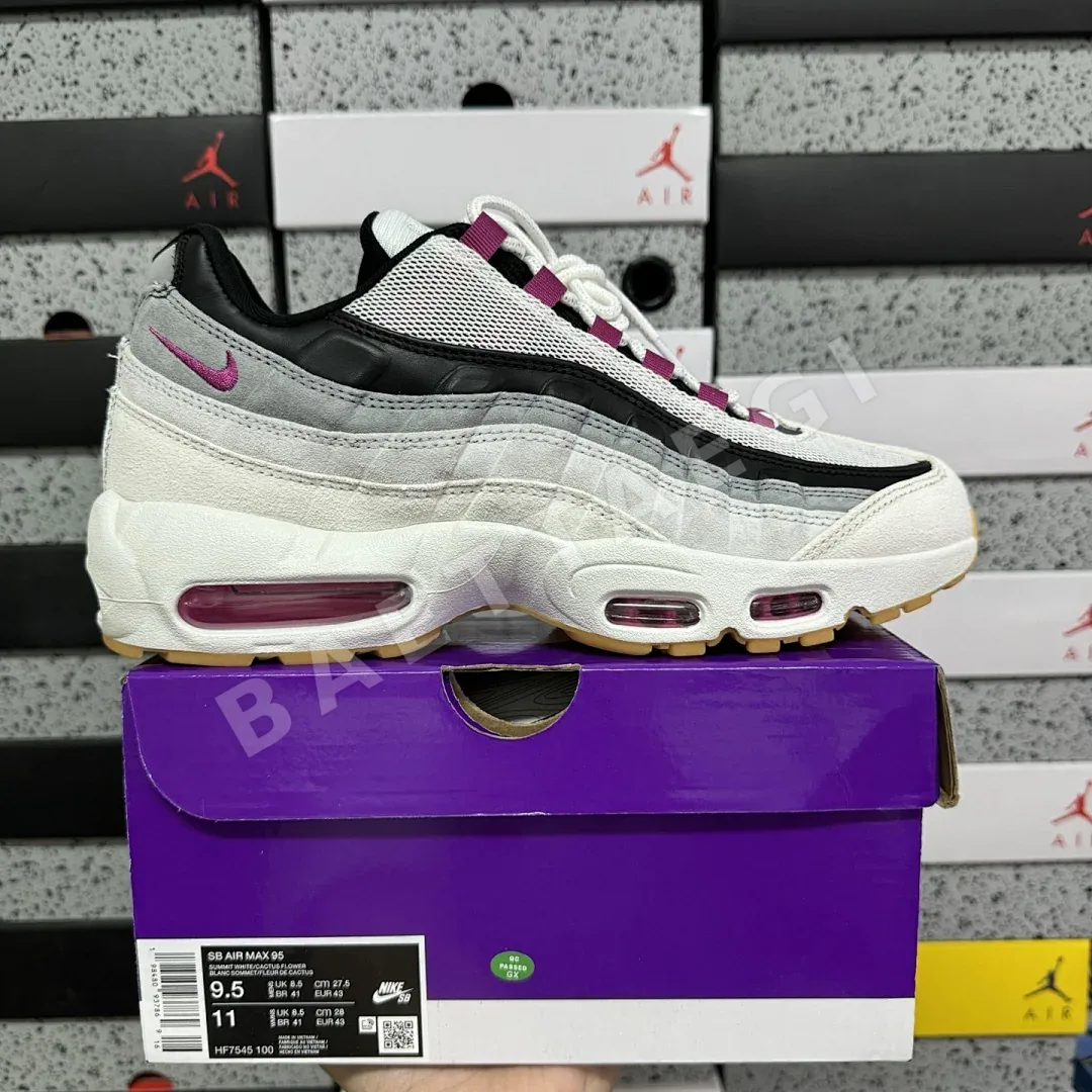 나이키 [GX] 에어 맥스 95 SB 그레이 퍼플 HF7545-100 201223 Nike Air Max 95 SB Cactus Flower