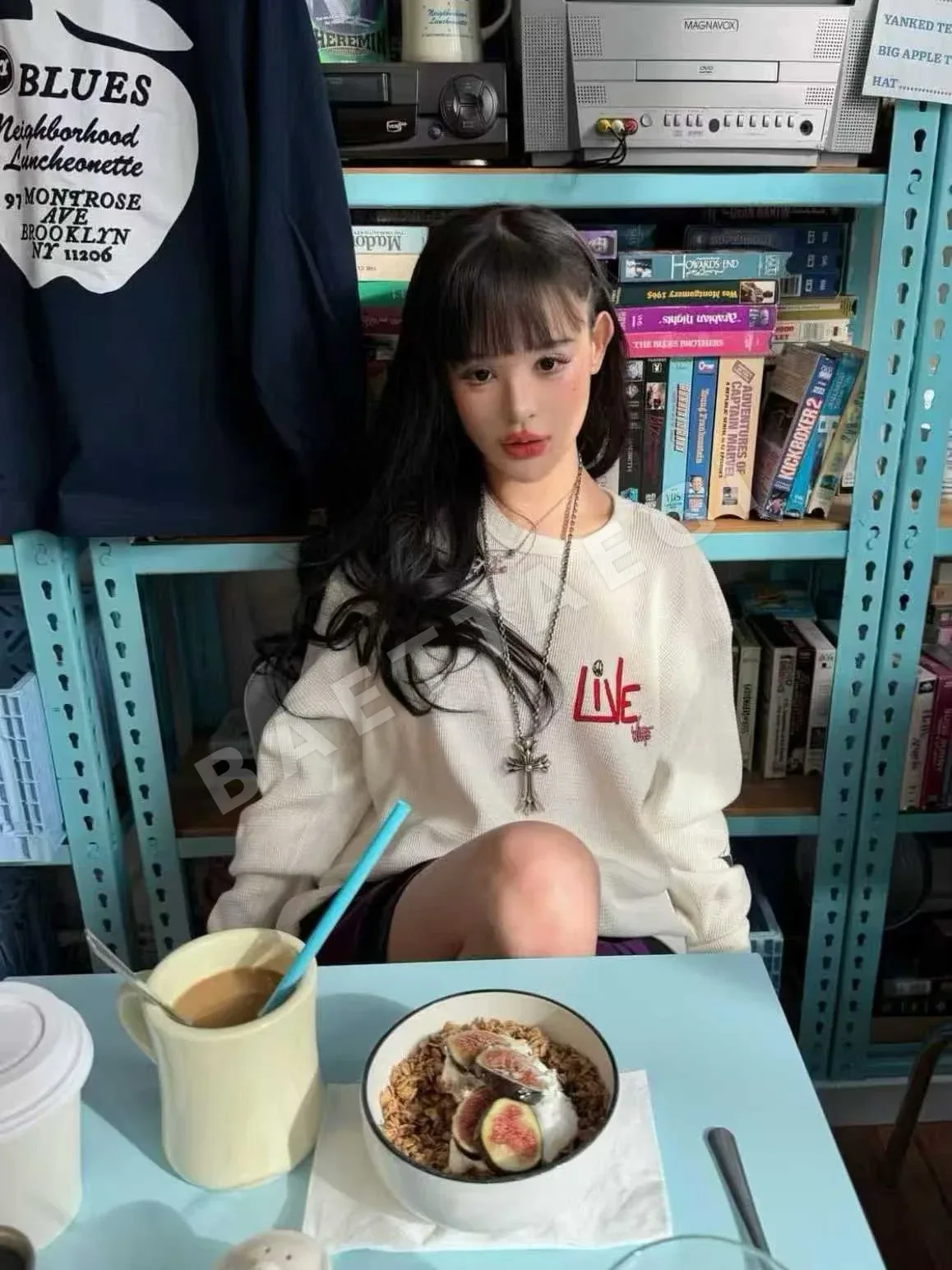 크롬하츠 매티보이 와플 그래피티 남성 긴팔 셔츠 상세 이미지 5
