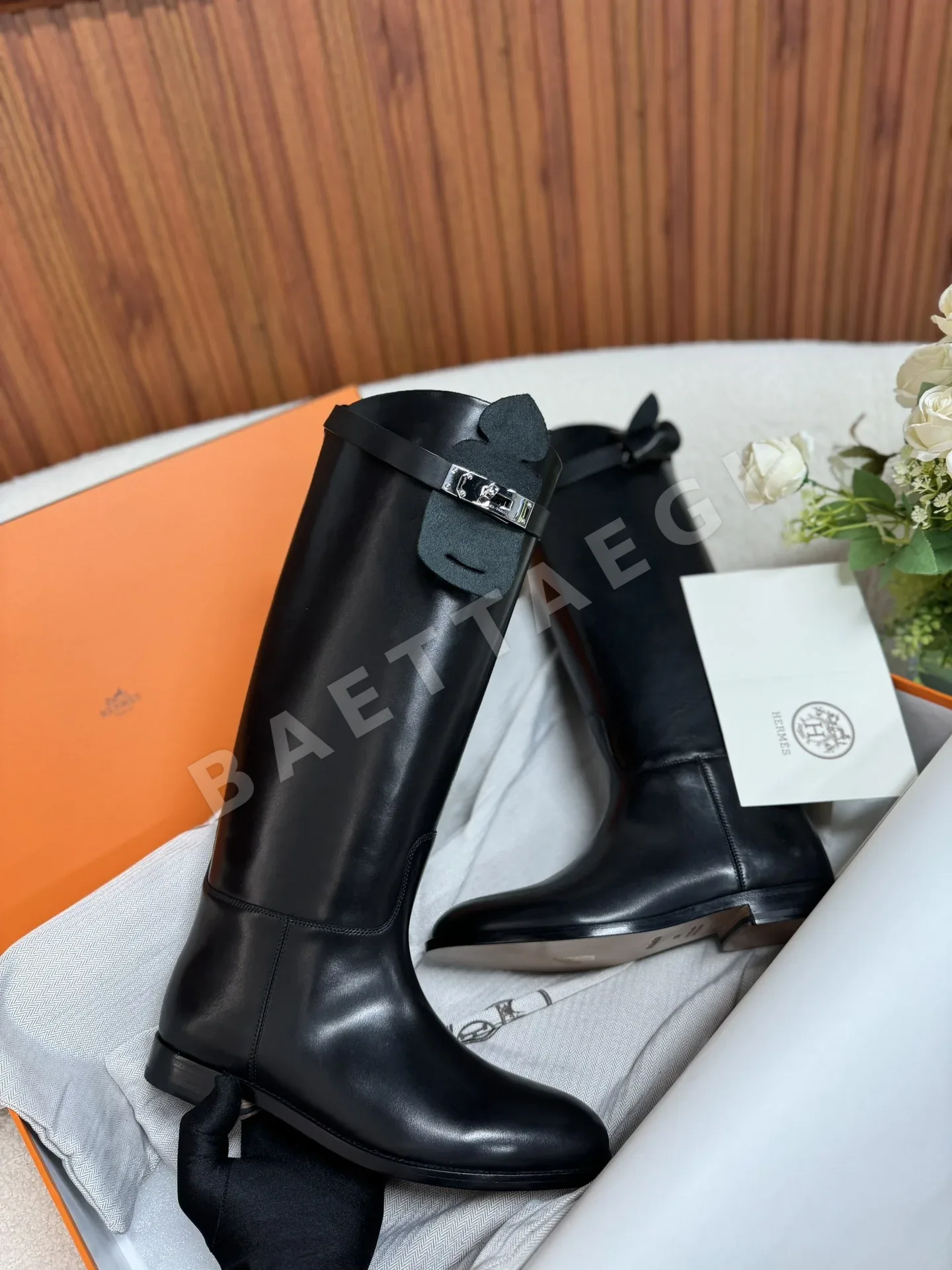 에르메스 켈리 버클 라이딩 부츠 상세 이미지 3