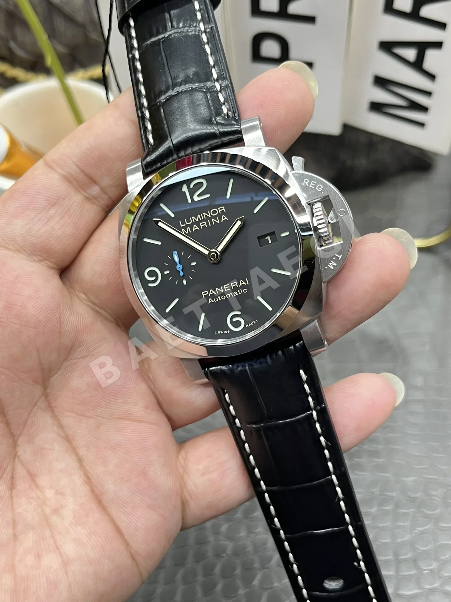 파네라이 PAM9010 자동 시계 상세 이미지 5