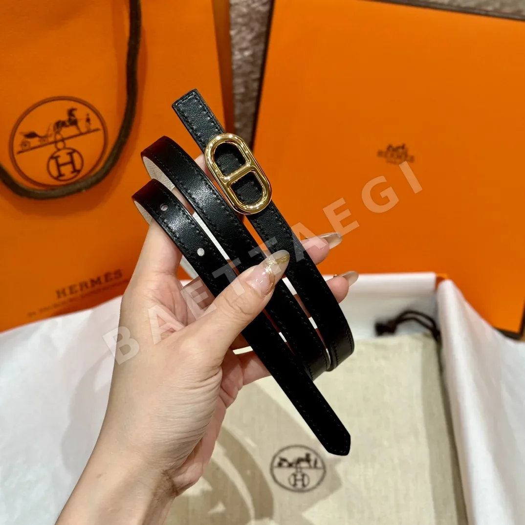 에르메스 셰느당크르 링크 금도금 리버서블 벨트 상세 이미지 6