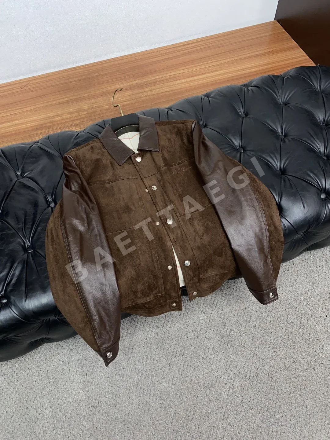 로로피아나 후드 슬림핏 남성 자켓 상세 이미지 6