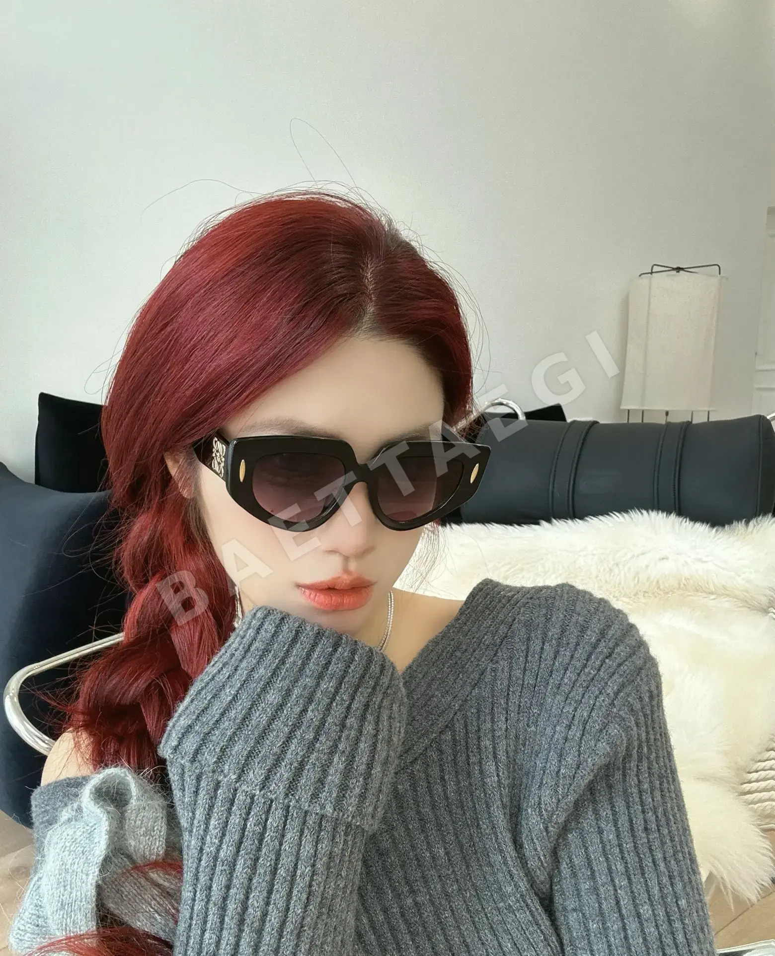 로에베 LW40155 선글라스 상세 이미지 8
