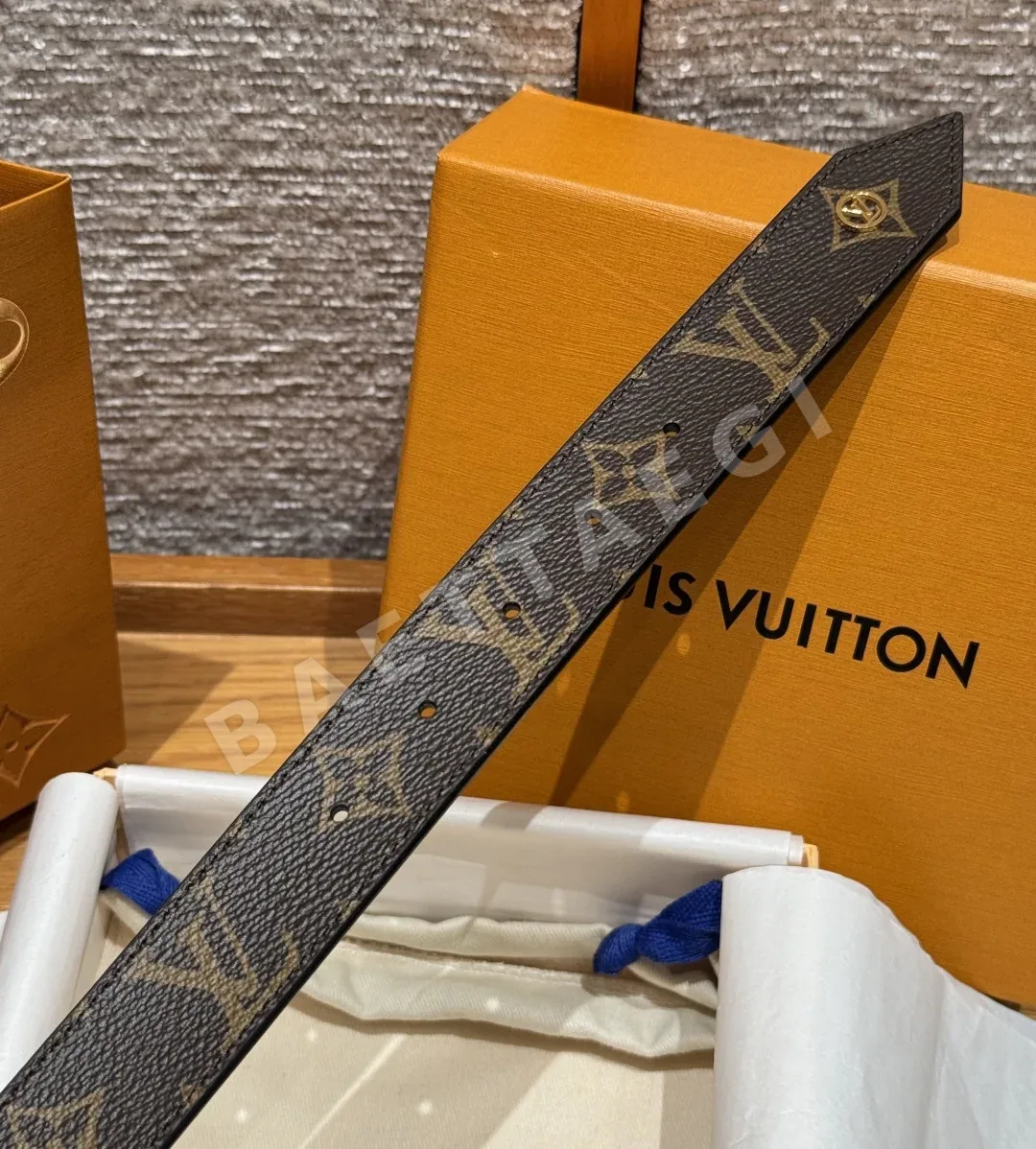 루이비통 JD350 슬림 리버시블 벨트 상세 이미지 6