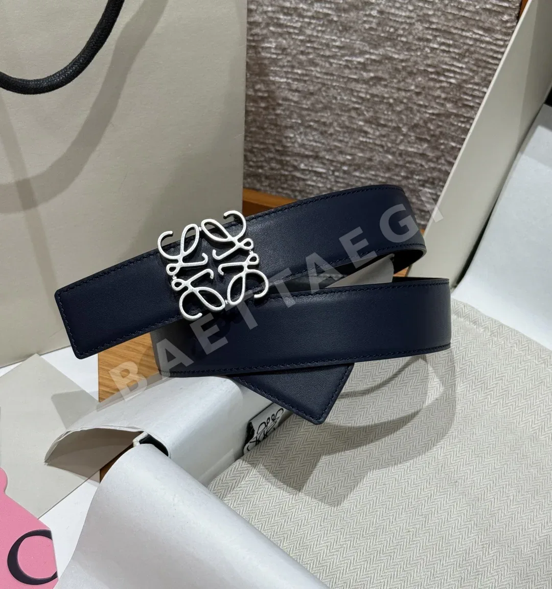 로에베 아나그램 양면 가죽 벨트 상세 이미지 3