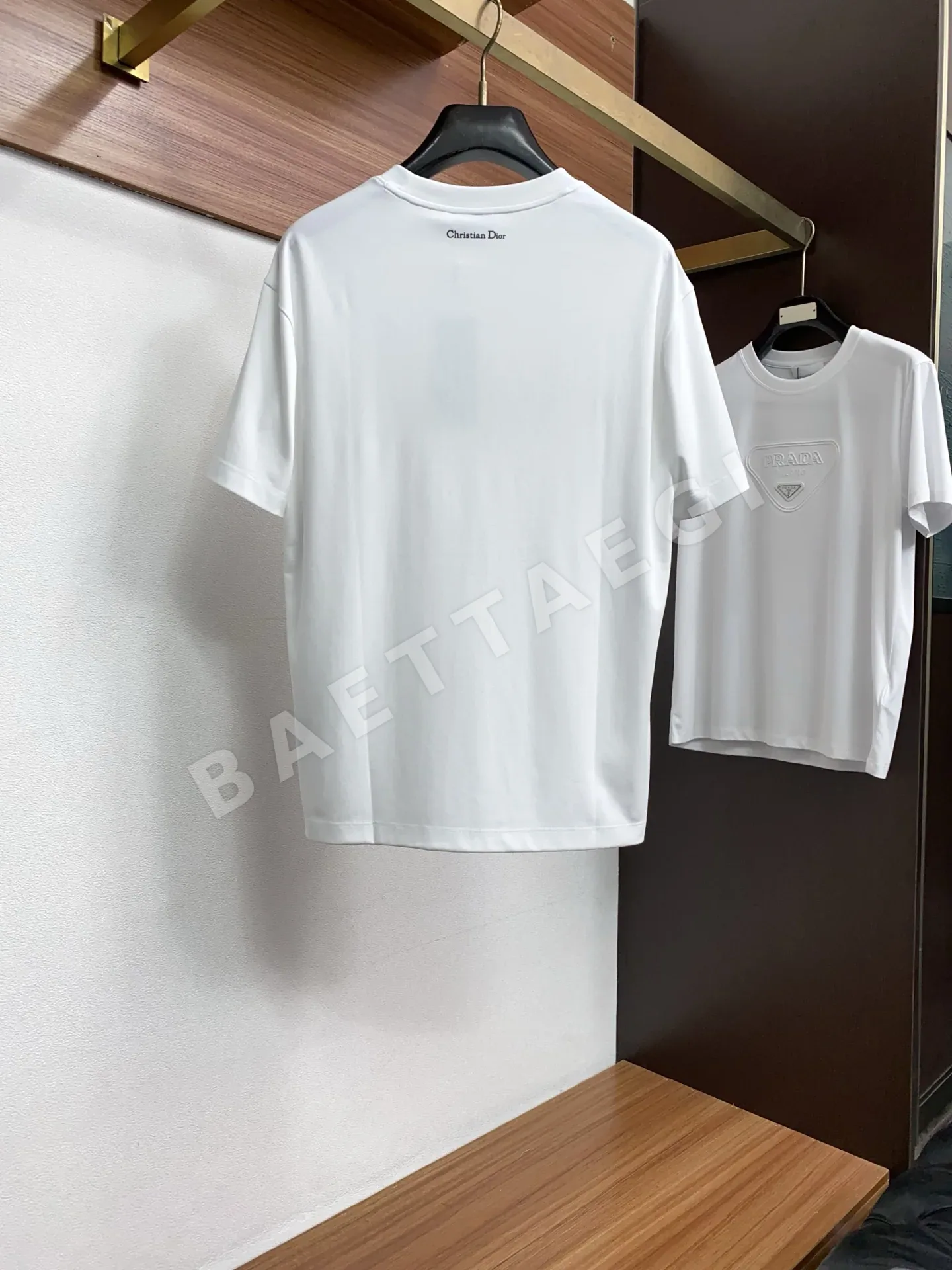 디올 남성 머서라이즈드 코튼 반팔 티셔츠 상세 이미지 9