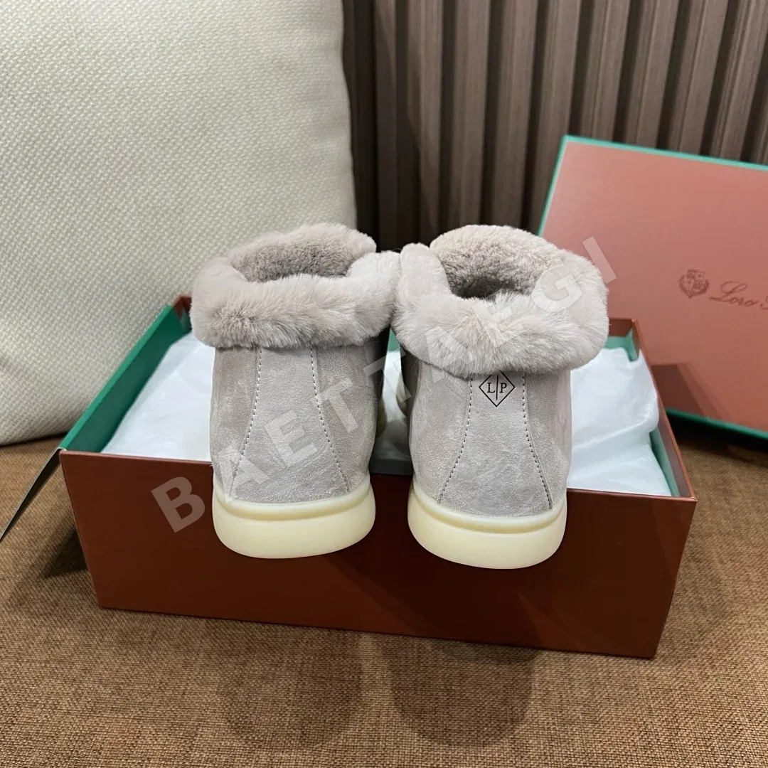 로로피아나 로퍼 가죽 하이컷 상세 이미지 8