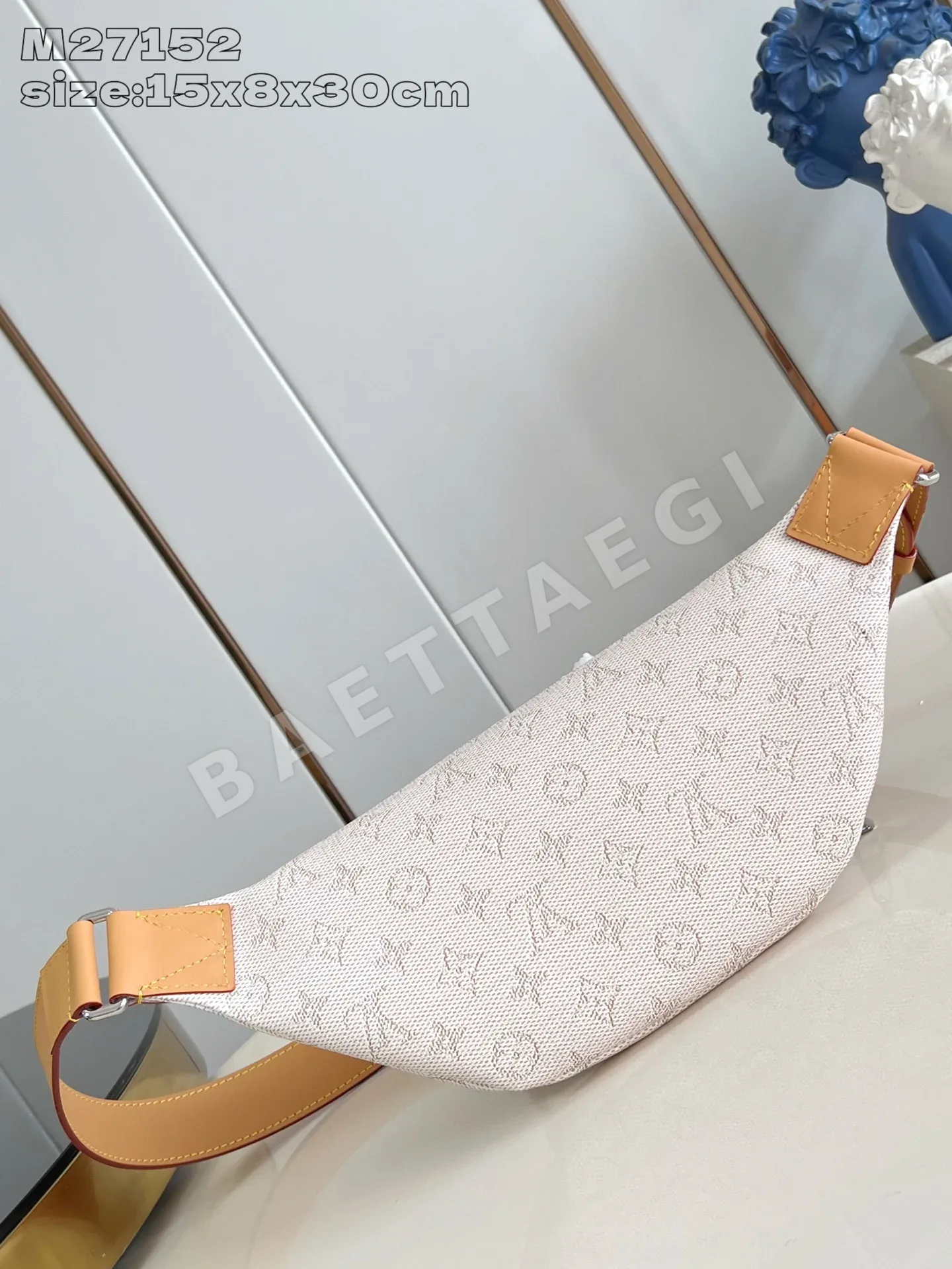 루이비통 화이트 모노그램 숄더백 M27152 상세 이미지 4