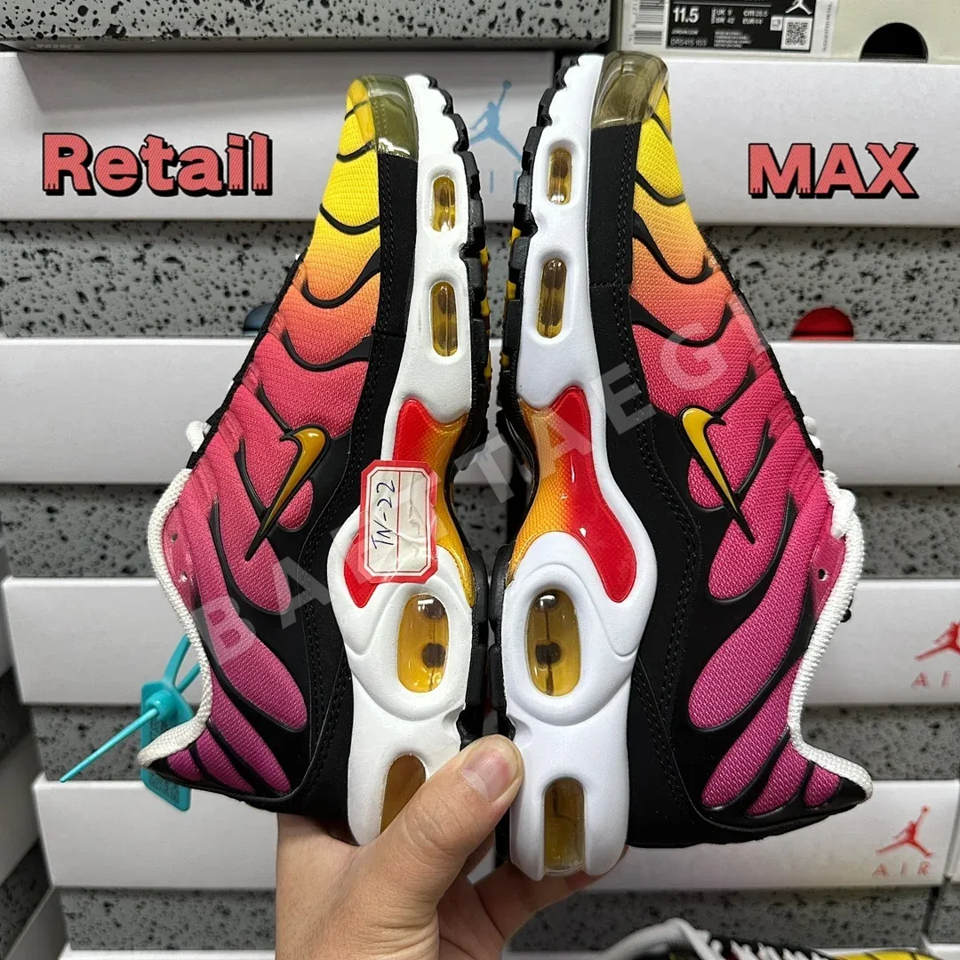 나이키 [DF] 에어 맥스 플러스 DX0755-600 201342 Nike Air Max Plus Yellow Pink Gradient 상세 이미지 10