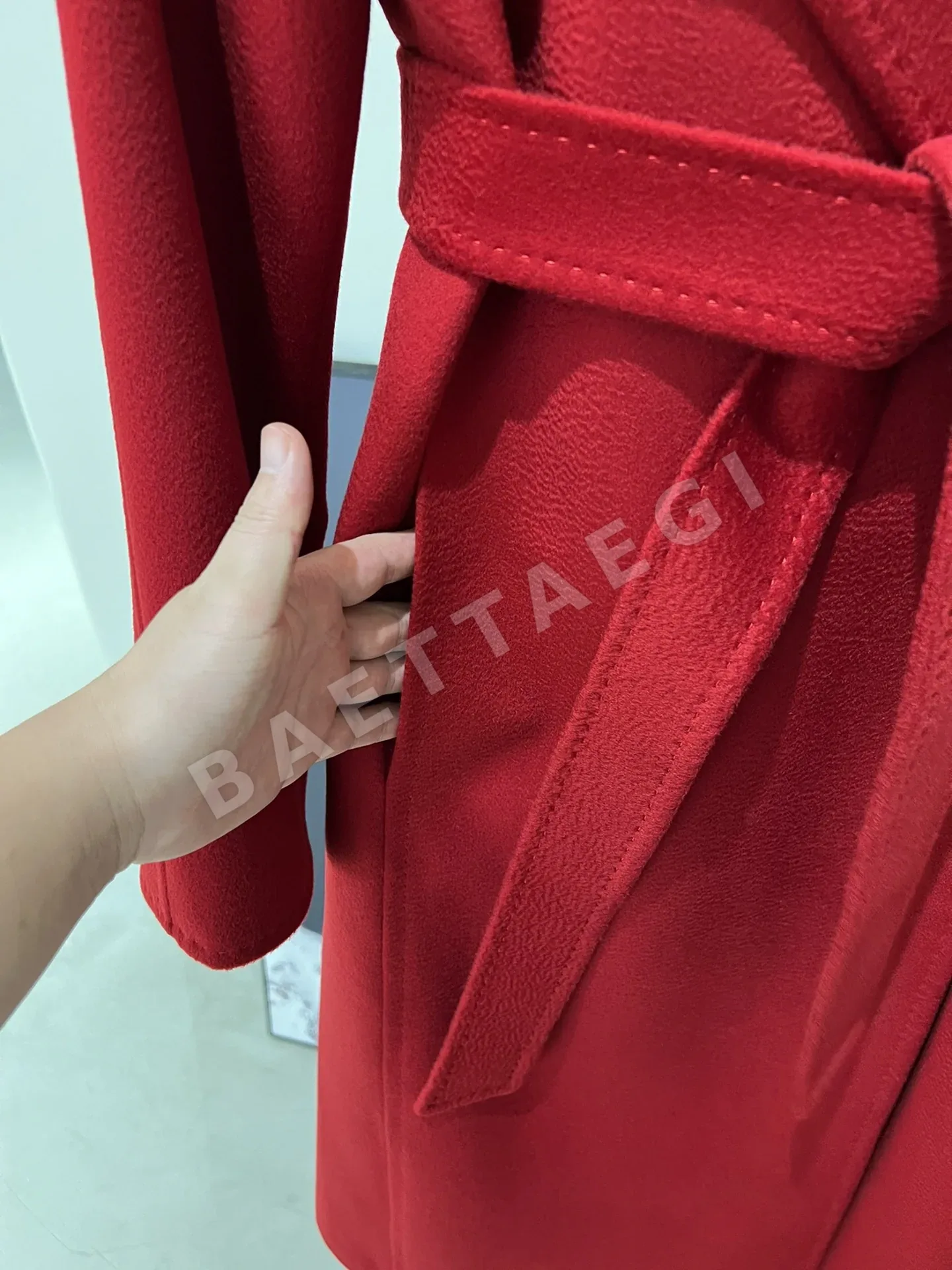 막스마라 마누엘라 레드 자켓 상세 이미지 7