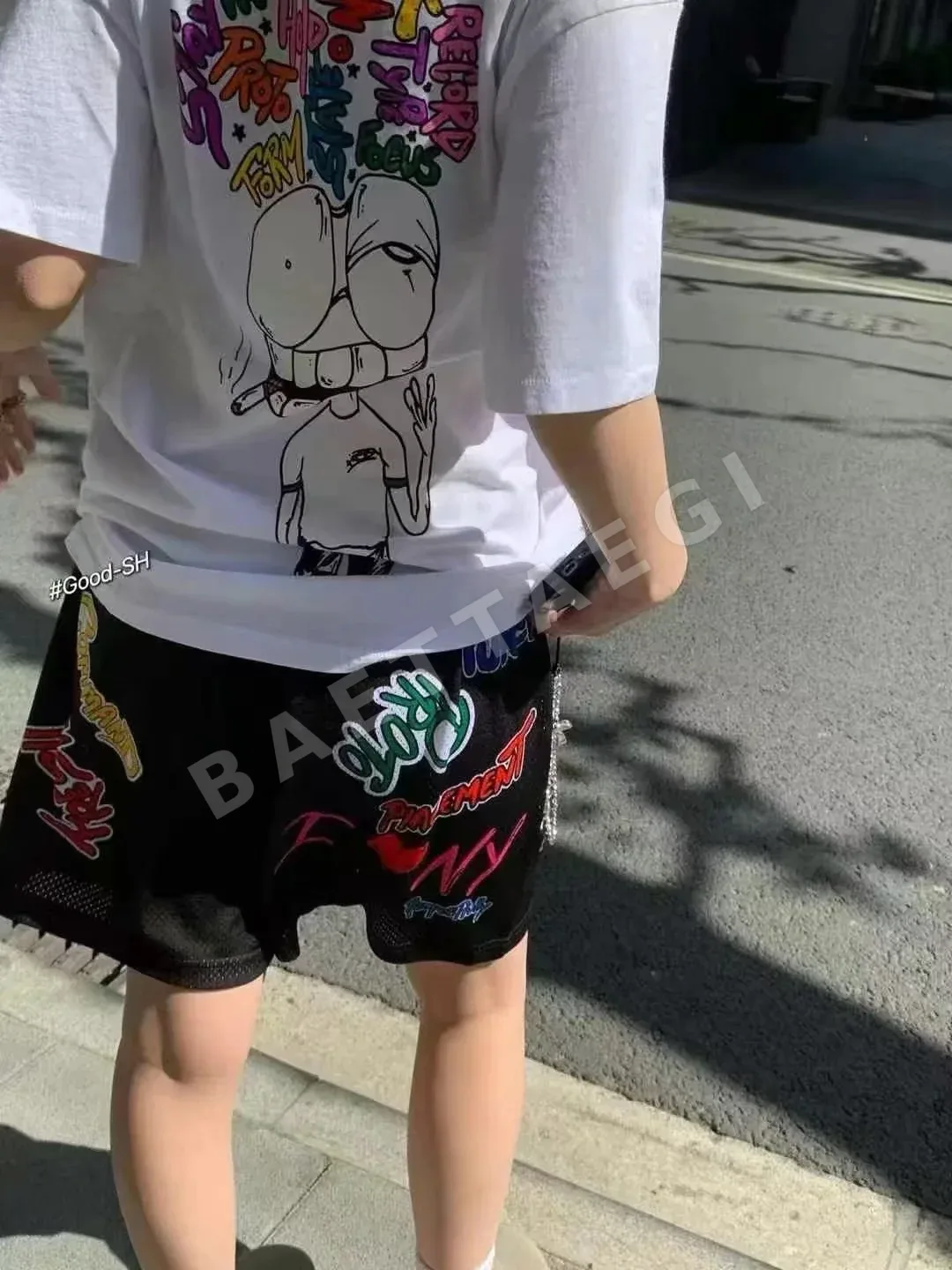 크롬하츠 메시 반바지 상세 이미지 5