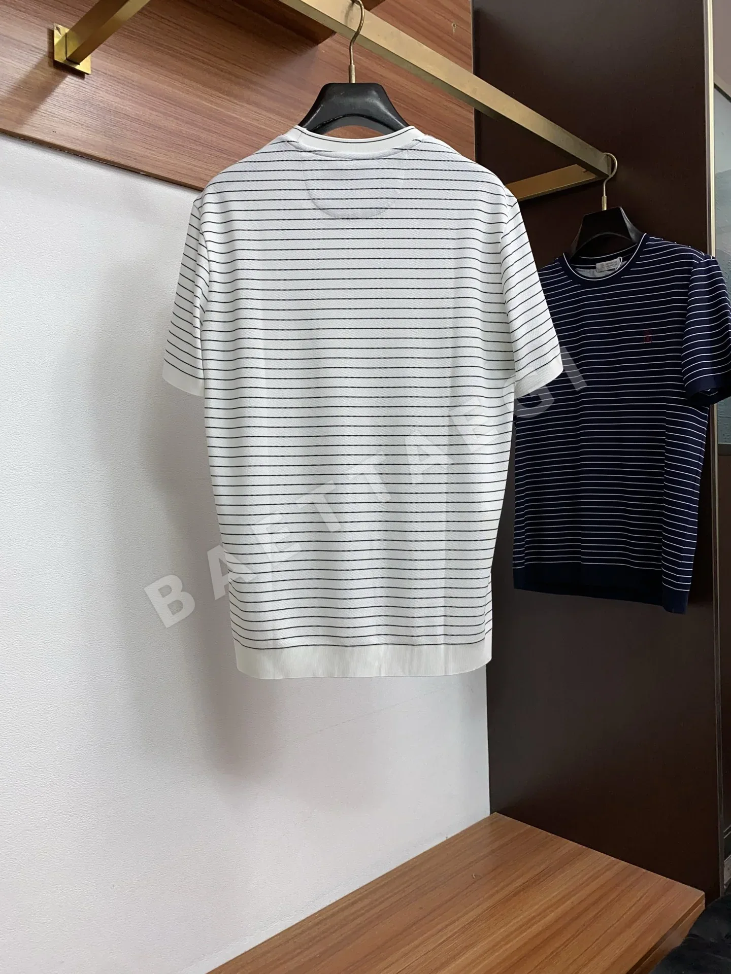 브루넬로쿠치넬리 남성 크루넥 코튼 반팔 티셔츠 상세 이미지 10