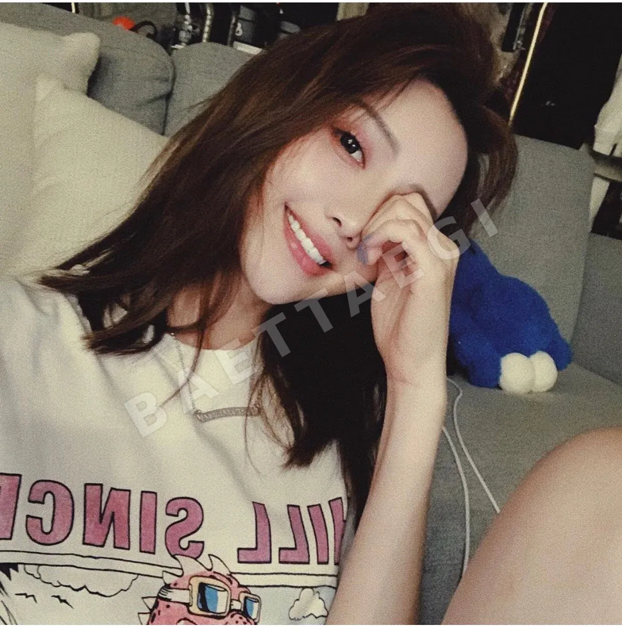 크롬하츠 말굽 흑도금 쇄골 목걸이 상세 이미지 9