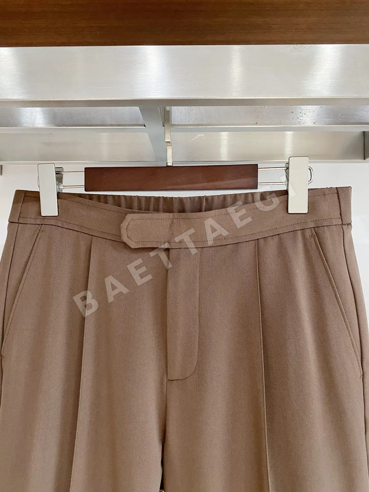 브리오니 텐셀 혼방 코튼 울 남성 바지 상세 이미지 3