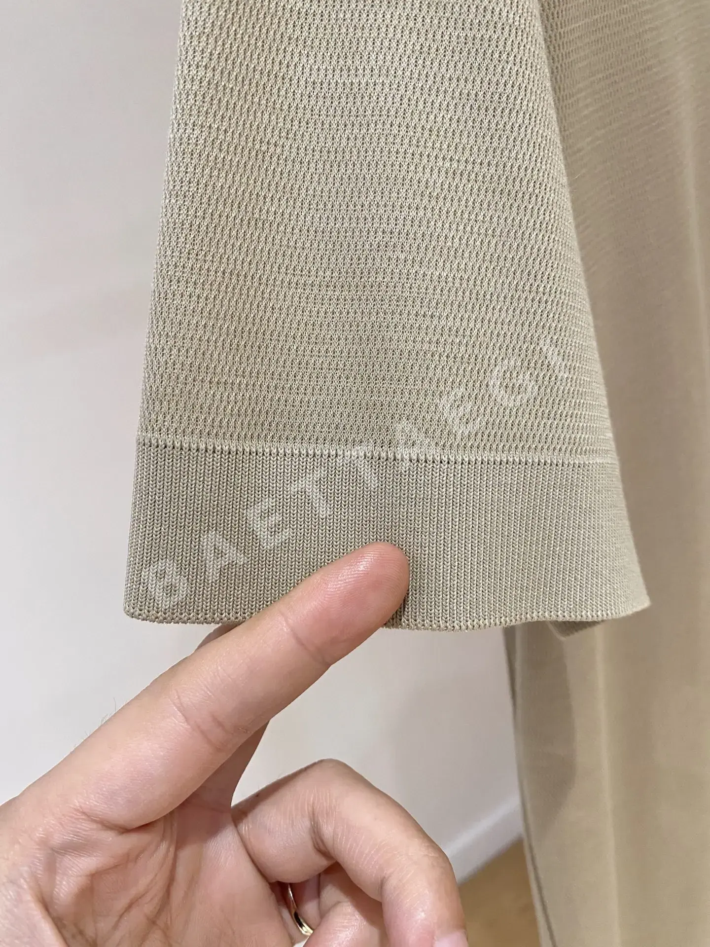 로로피아나 남성 린넨 반팔 티셔츠 상세 이미지 8