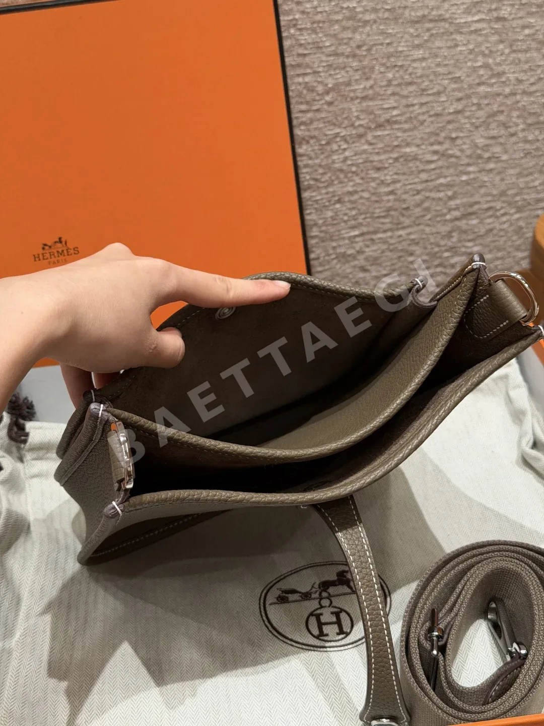 에르메스 에블린 23 cm 가방 상세 이미지 7