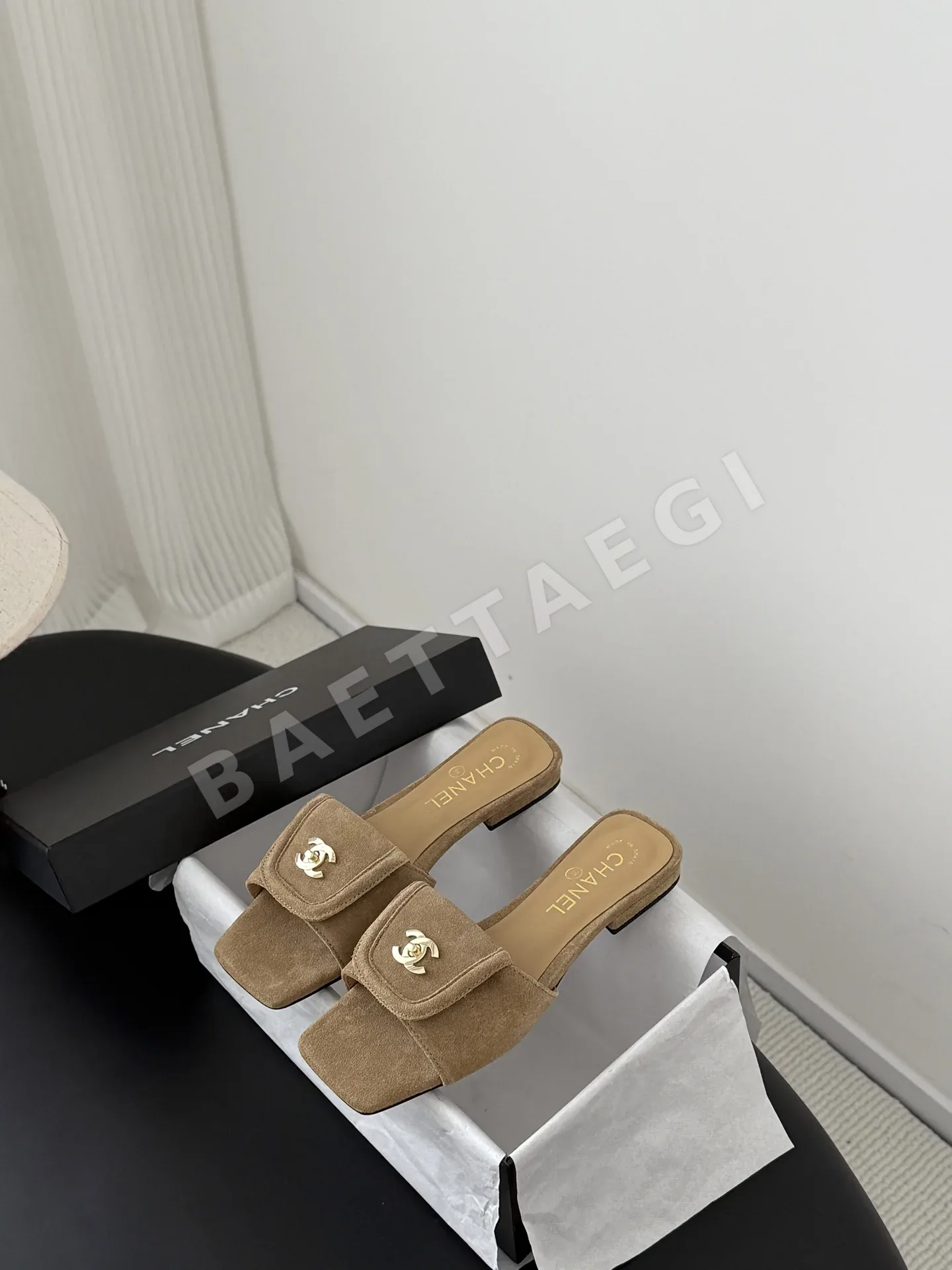 샤넬 빈티지 백클 로퍼 상세 이미지 9