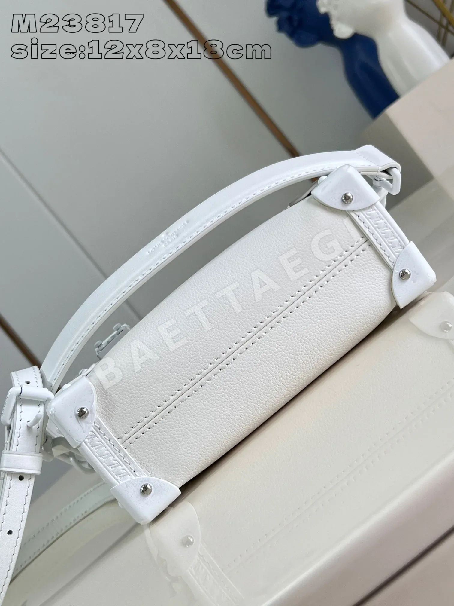 루이비통 M23817 블랙 핸드백 숄더백 스몰 상세 이미지 6